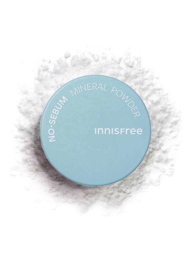 innisfree No-Sebum Mineral Powder, Blurring Loose Powder, Fragrance Free, Translucent, Lightweight Oil Control No Sebum Loose Face Powder - Image 1