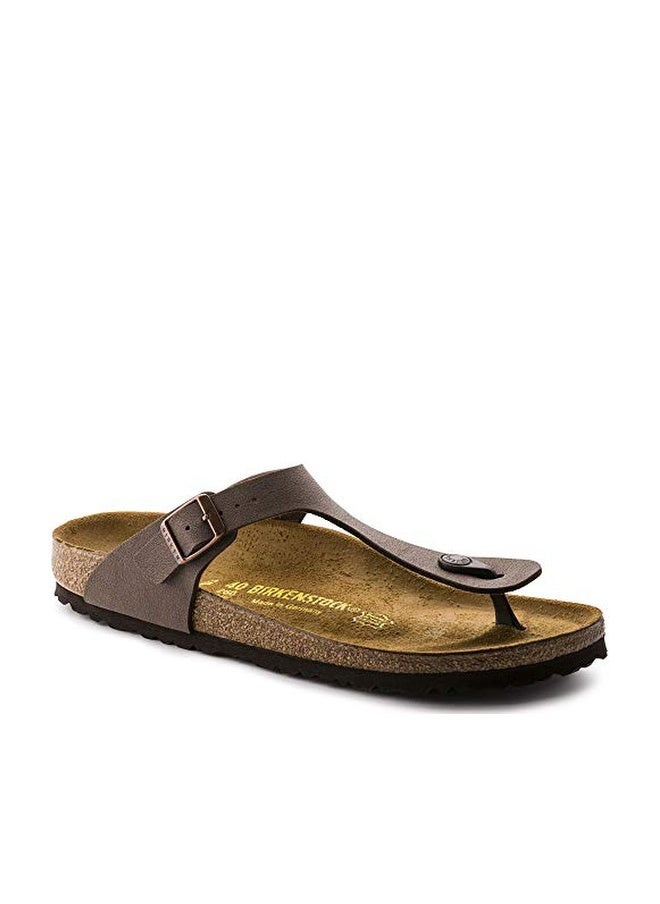 Birkenstock Gizeh Birko-flor Nubuck, Women’s Sandals, Brown (Mocca), 3.5 UK (36 EU) - Image 1
