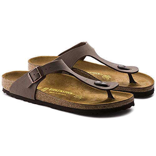 Birkenstock Gizeh Birko-flor Nubuck, Women’s Sandals, Brown (Mocca), 3.5 UK (36 EU) - Image 3