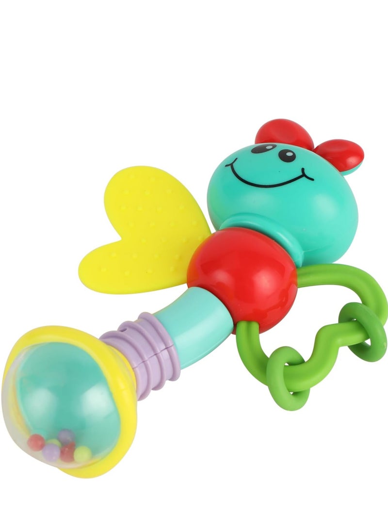ترتيس ألعاب خشخشة بلاستيكية جذابة وغير سامة لوقت ممتع للأطفال - Image 3
