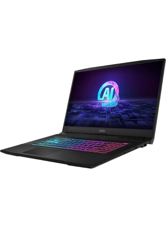 MSI Katana A17AI Gaming Laptop With 17.3 Inch Display, AMD Ryzen 9 Processor/32GB RAM/1TB SSD/NVIDIA GeForce RTX 4070 Graphics/Windows 11 Home English/Arabic Black  - Image 2