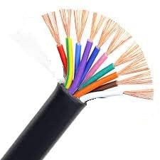 Litost Litost Round Copper Wire Cable Size 15 MM X 10 Core With ISI MARK For Home Domestic Industrial Electrical Connections up to 1100v Use Length 5 Meter  - Image 1