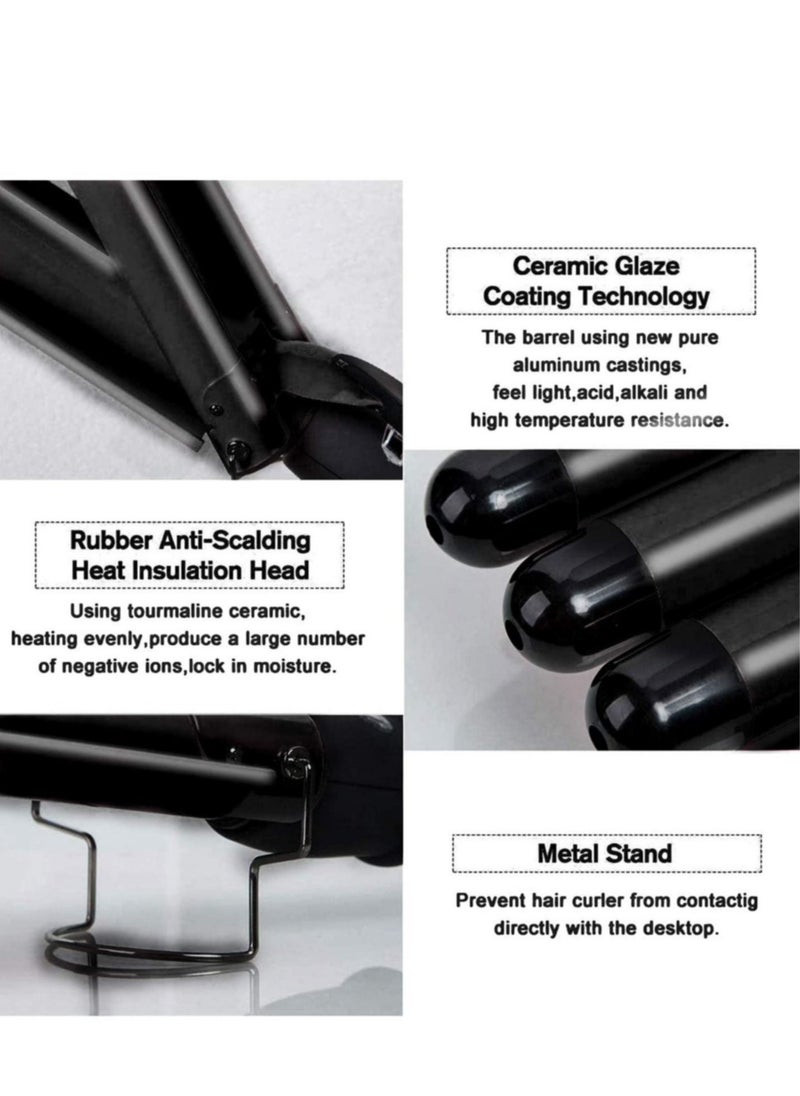 Hair Curler Waver 3 Barrel Curling