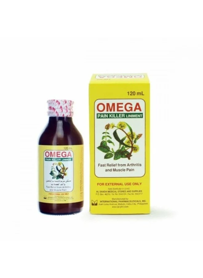 Omega Pain Killer Liniment 120ml