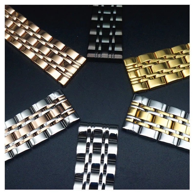 Bluejw 20mm 22mm Stainless Steel Watch Band Replacement Strap Bracelet for Sport Watches - Image 3
