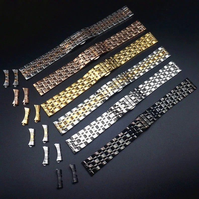 Bluejw 20mm 22mm Stainless Steel Watch Band Replacement Strap Bracelet for Sport Watches - Image 2