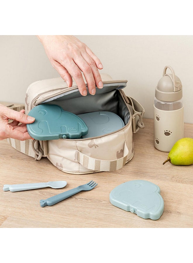 done by deer Cooling Element 2-Pack Elphee Blue - Reusable Ice Pack For Kids Lunch Bags  - Image 3
