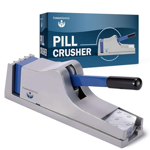 TenderGentle Hospital Grade Pill Crusher - 1 Pill Crusher Grinder for Fine Powder - for Home, Hospitals, and Nursing Homes - Image 1