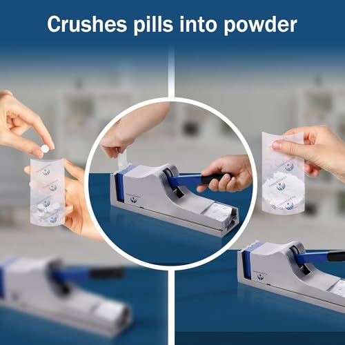 TenderGentle Hospital Grade Pill Crusher - 1 Pill Crusher Grinder for Fine Powder - for Home, Hospitals, and Nursing Homes - Image 3