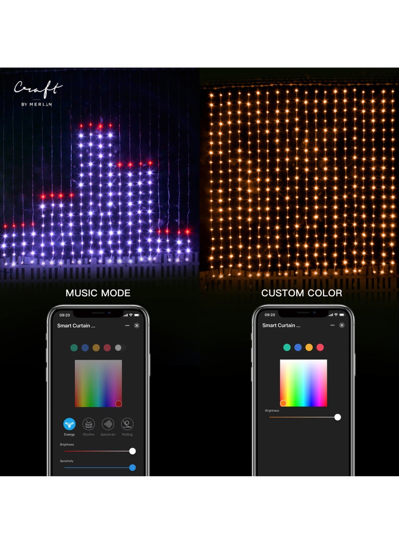 Craft MERLIN CRAFT SMART LED CURTAIN WONDER LIGHTS FOR HOME DECORATION DIWALI - Image 5