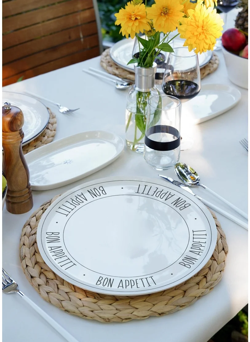 The Mia Daily Tunes Serving Plate - 30 cm