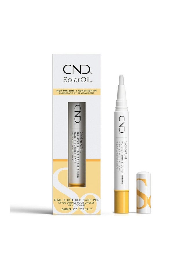 سي إن دي قلم العناية الأساسية سولار أويل من سي إن دي، يُرطّب ويُنعّم الأظافر، مزيج طبيعي من زيت الجوجوبا، وفيتامين هـ، ونخالة الأرز، وزيت اللوز الحلو، عبوة واحدة، 0.08 أونصة (قد تختلف العبوة). - Image 1