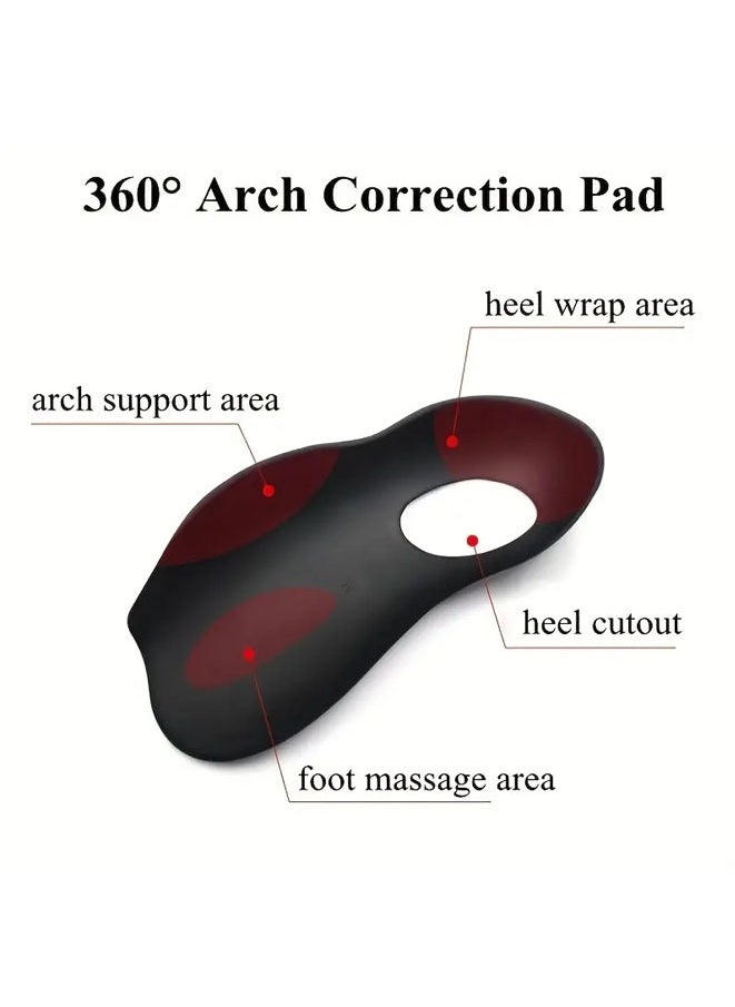Muyixin - Plantar Fasciitis Insoles Arch Support Inserts Orthotics Shoe Inserts for Men Women,Rapidly Relief Plantar Fasciitis Foot Pain, Flat Feet, High Arch,Over Pronation,X/O Legs Correction - Image 1