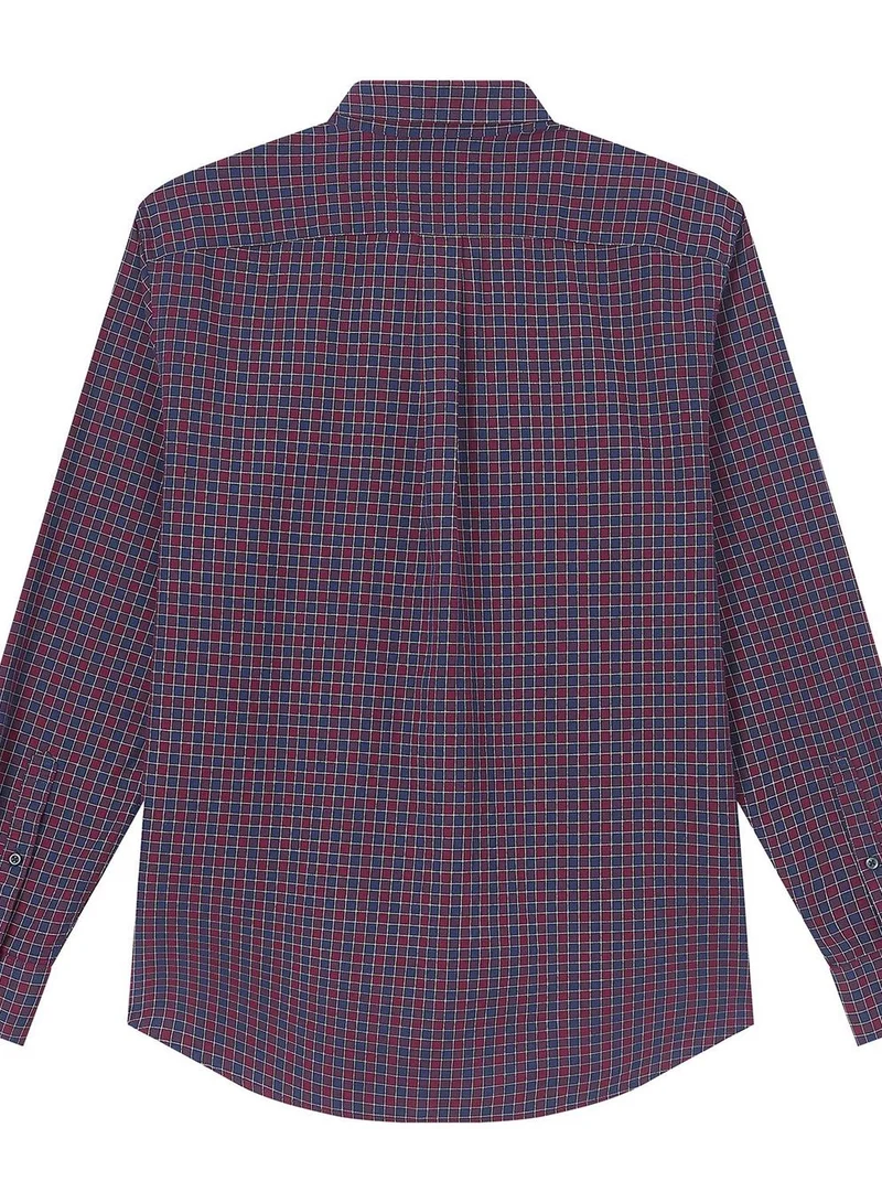 GIORDANO  Men’s Cotton Slim Oxford Shirt with Embroidery for Men | Best Price UAE