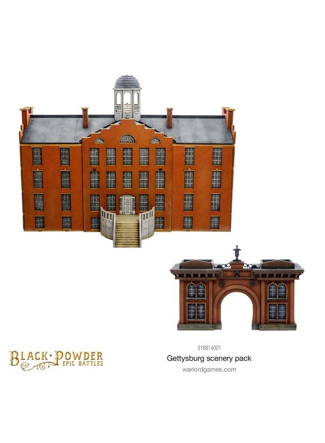 WARLORD GAMES Warlord Black Powder Epic Battles American Civil War Gettysburg Scenery Pack Military Table Top Wargaming Plastic Model Kit 318814001  - Image 3