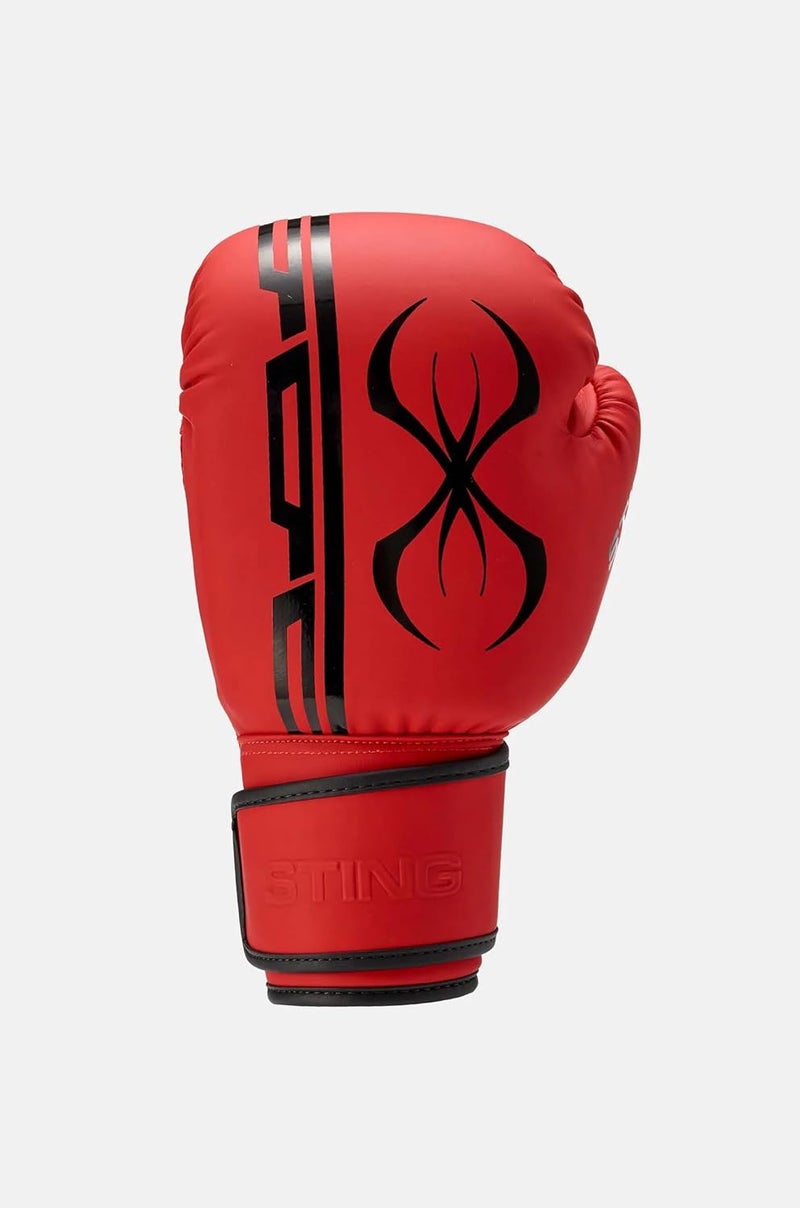 Sting Boxing - Armaplus Boxing Gloves | for Competition & Training (RED/Black, 10oz) - Image 5