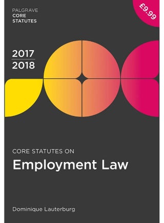 Core Statutes on Employment Law 2017-18 - pzsku/ZDD97B550349CD0BE4481Z/45/1749823273/20274b9e-3b34-4697-b973-0f4ea323730d