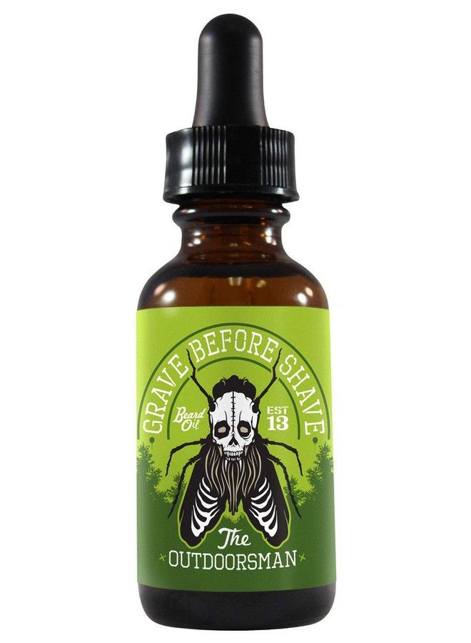 GRAVE BEFORE SHAVE ™ Beard Oil The Outdoorsman Blend - Image 1