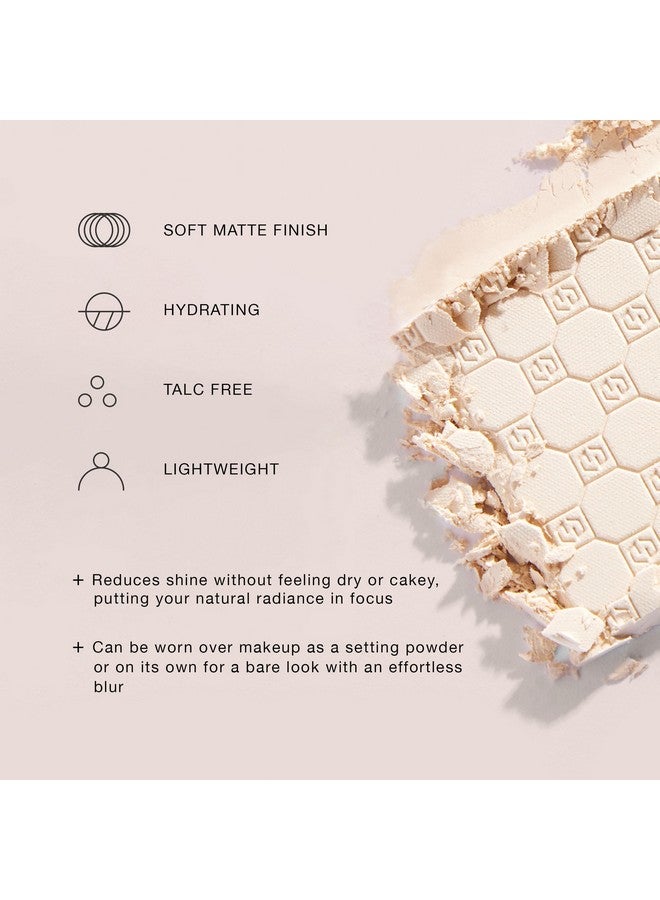 جوير بودرة ترطيب وتثبيت سوفت فوكس - بودرة مضغوطة بلمسة نهائية غير لامعة - بودرة إخفاء الخطوط الدقيقة والمسام - كريم أساس أو خافي عيوب لتثبيت مكياج الوجه - فاتح - Image 2