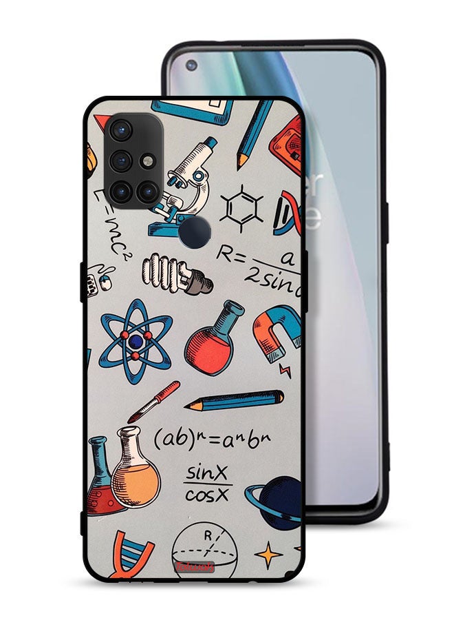 Tolwak OnePlus Nord N10 5G Protective Case Cover Science Tags - Image 1