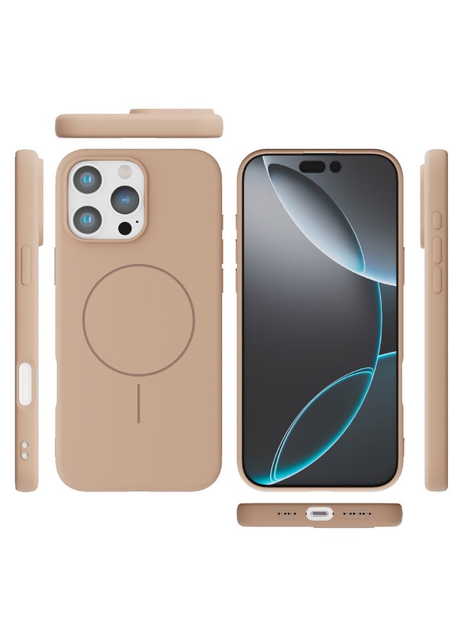 DUSALA Magnetic for iPhone 17 Pro Case [Compatible with MagSafe] [Soft Anti-Scratch Microfiber Lining],Premium Silicone Phone Case - Image 2