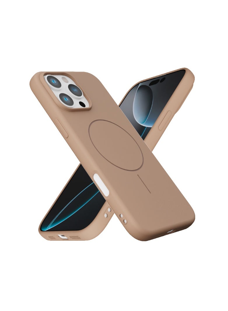 DUSALA Magnetic for iPhone 17 Pro Case [Compatible with MagSafe] [Soft Anti-Scratch Microfiber Lining],Premium Silicone Phone Case - Image 3