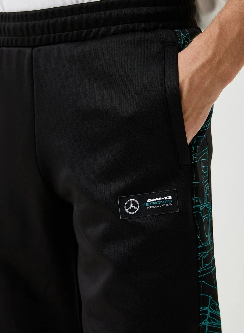 AMG Petronas Formula 1 Team  Mercedes-AMG Petronas Motorsport T7 Track Pants for Men | Best Price UAE