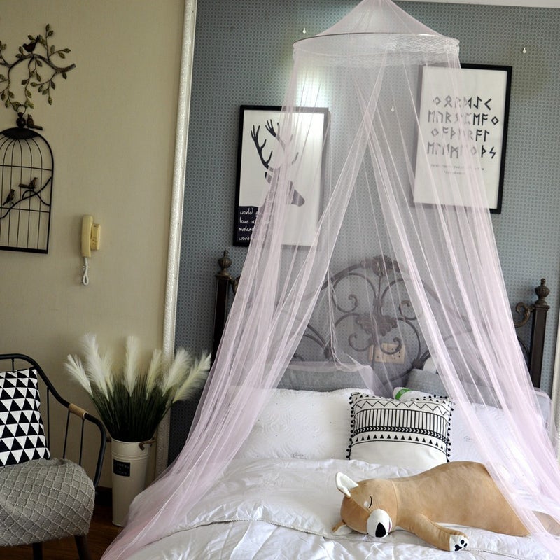 Window Canopy Simple Dome Mosquito Net Hanging Princess Tent Encrypted Folding Student Dormitory Tent - Image 2