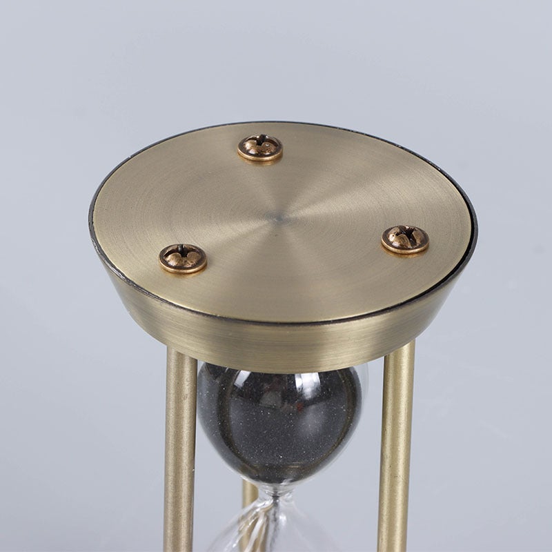 Supply Hourglass Hardware Hourglass Creative Furniture Ornaments Black And White Sand Classic Hourglass Timer - Image 4