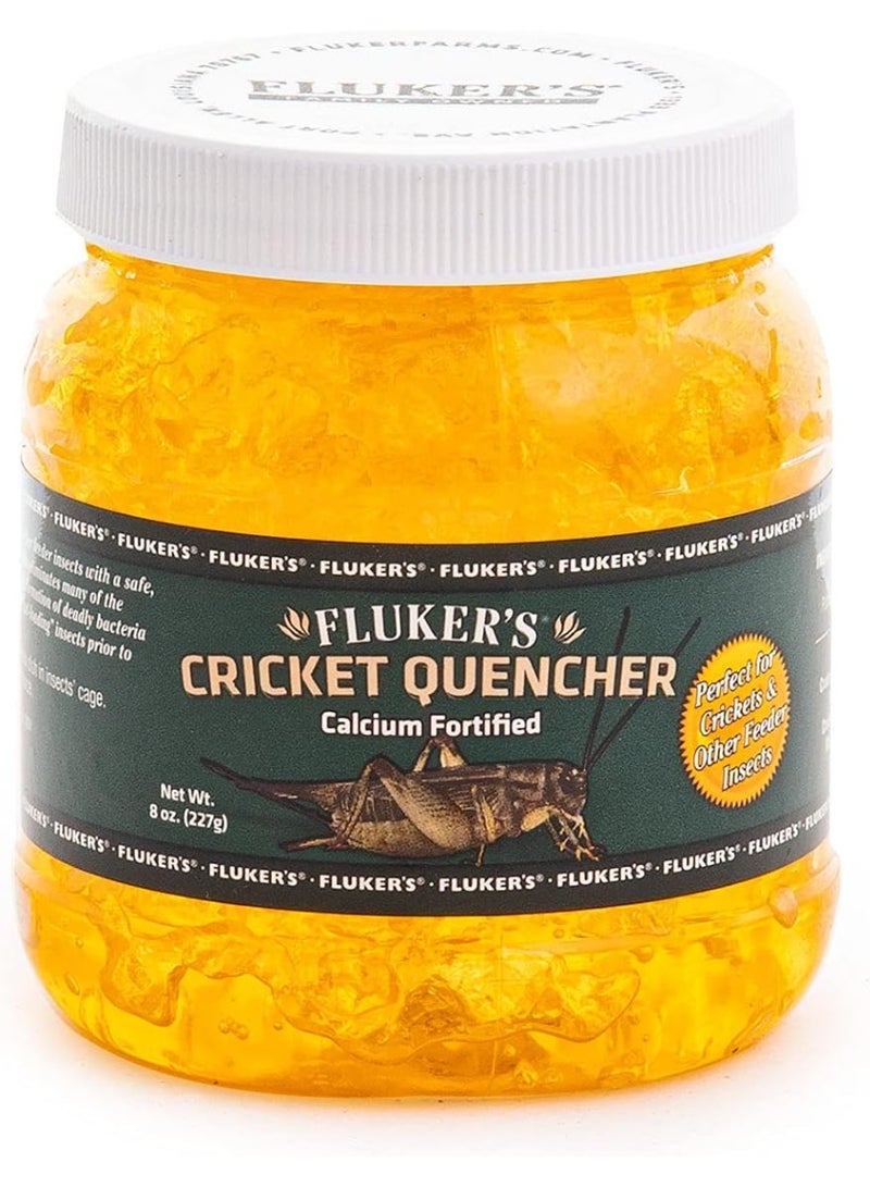 Fluker's `Fluker's Cricket Quencher Calcium Fortified, Easy to Use Gel Formula, 8 oz 