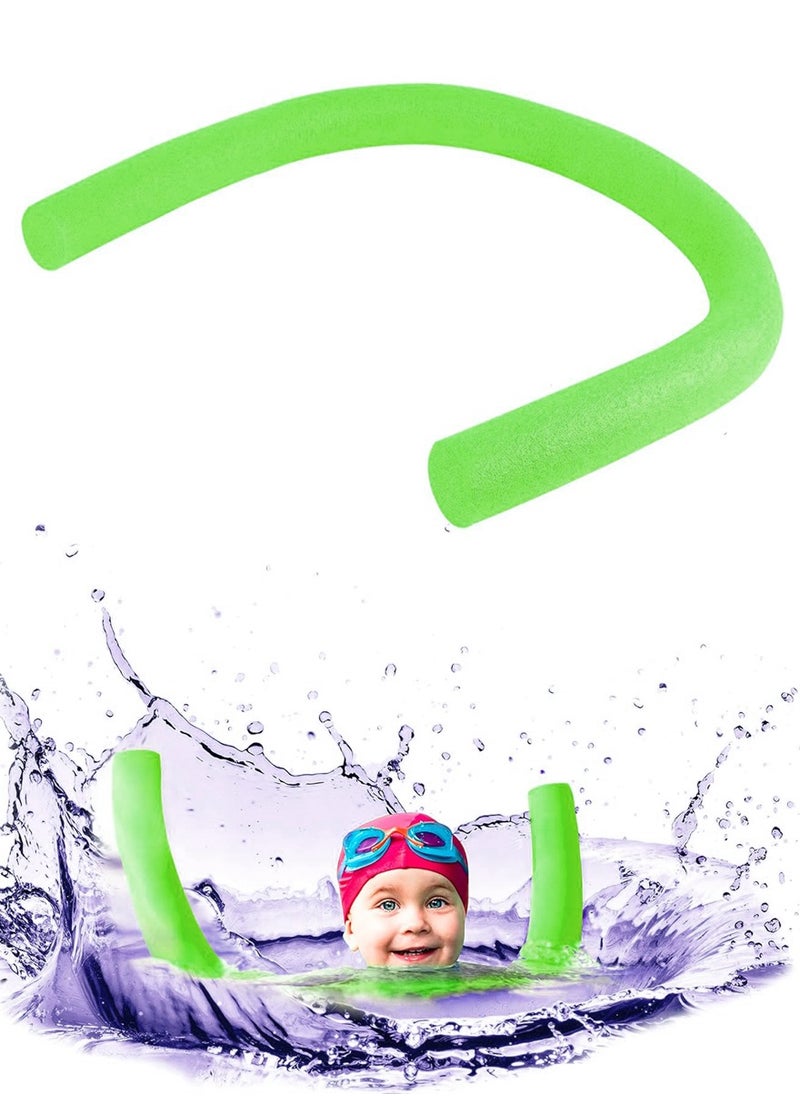 QUTOOB Best Swimming Floats for Kids - Swimming Floating Foam Stick, 150cm, Bendable and Flexibile- Swimming Noodles of Green Color  - Image 1
