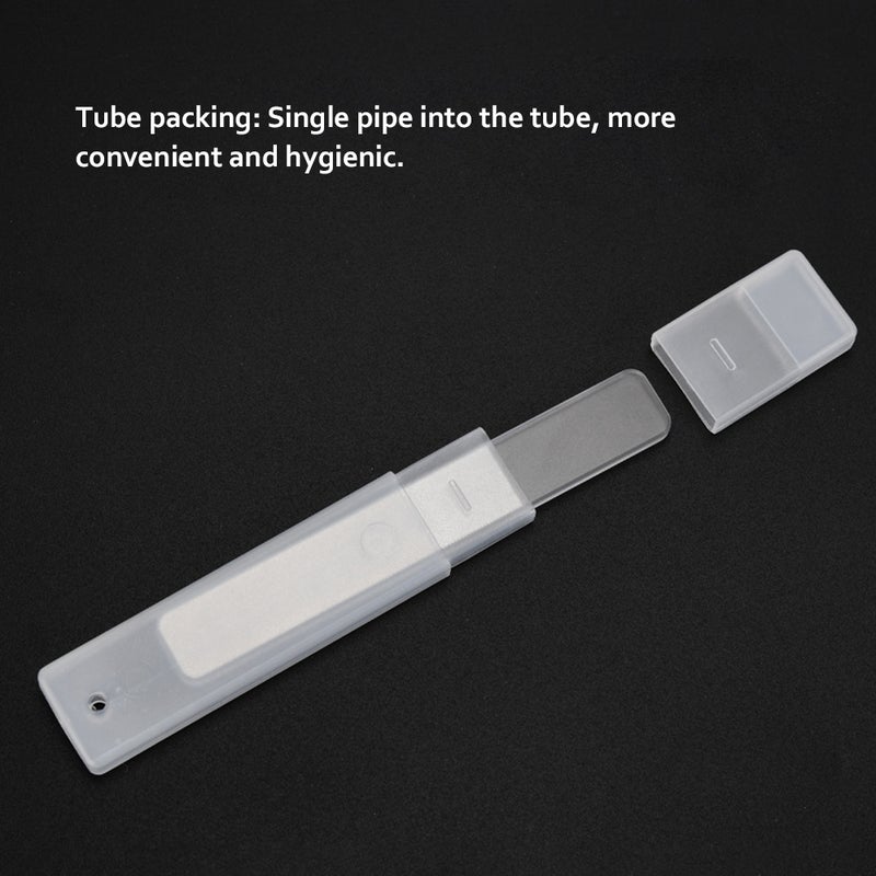 Glass Nail File: Transparent Glass Material Multi-Functional Nail Care Tool - 3-In-1 Nail Shorting Polishing Shining for Personal Manicure Maintenance Gift-Giving - Image 4