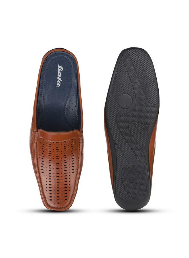 BATA Men's Loafers Boss-Trace (8513153_Tan_7 Uk) - Image 5