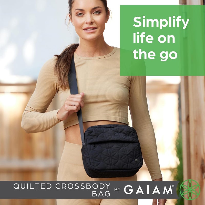 Gaiam Quilted Crossbody Bag - Image 2