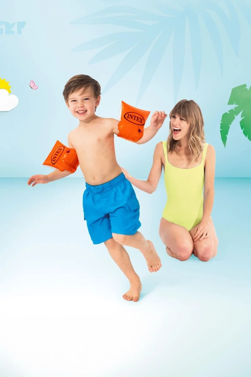 انتكس Red Arm Sleeve 23X15 cm (3-6 Years), Children's Arm Sleeve IK58642