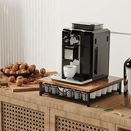 CADUKE Coffee Pod Drawer for K Cups Drawer Organizer Coffee Pod Storage with Drawer Baskets Pod Storage Holder for Cafe Counter in Home Office Farmhouse 36 Capacity - Image 4