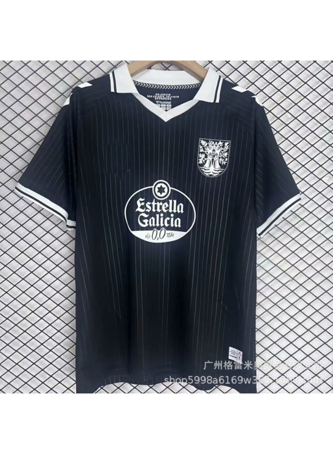 25 Celta Centennial Edition Black Football Jersey - Image 1