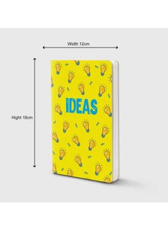 FACTOR NOTES دفتر ملاحظات صغير مسطر مقاس B6، سمك 90 جرامًا للمتر المربع، 112 صفحة  - Image 4