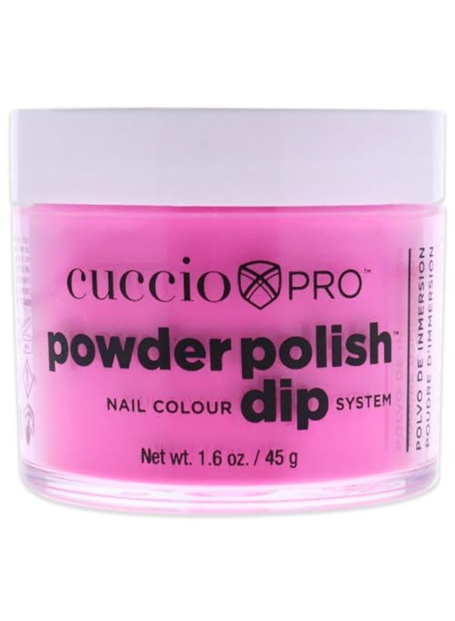 Cuccio Colour Powder Nail Polish Lacquer For Manicure And Pedicure Highly Pigmented Powder That Is Finely Milled Durable Finish Flawless Rich Color Easy To Apply We Got The Beat 16 Oz - Image 1