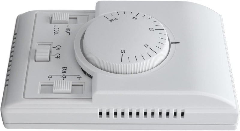 klarako Central Air Conditioning Thermostat, Mechanical Control Switch Designed for 2-Way Operation, Suitable for Use with Conditioners Operating - Image 4