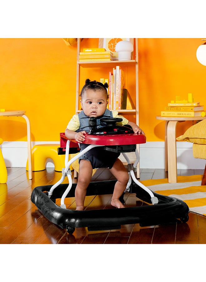 Bright Starts - Ford Bronco Ways to Play 4-in-1 Baby Activity Push Walker - Race Red - Image 1