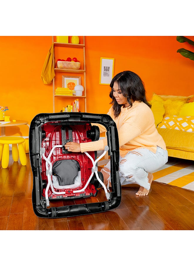 Bright Starts - Ford Bronco Ways to Play 4-in-1 Baby Activity Push Walker - Race Red - Image 1