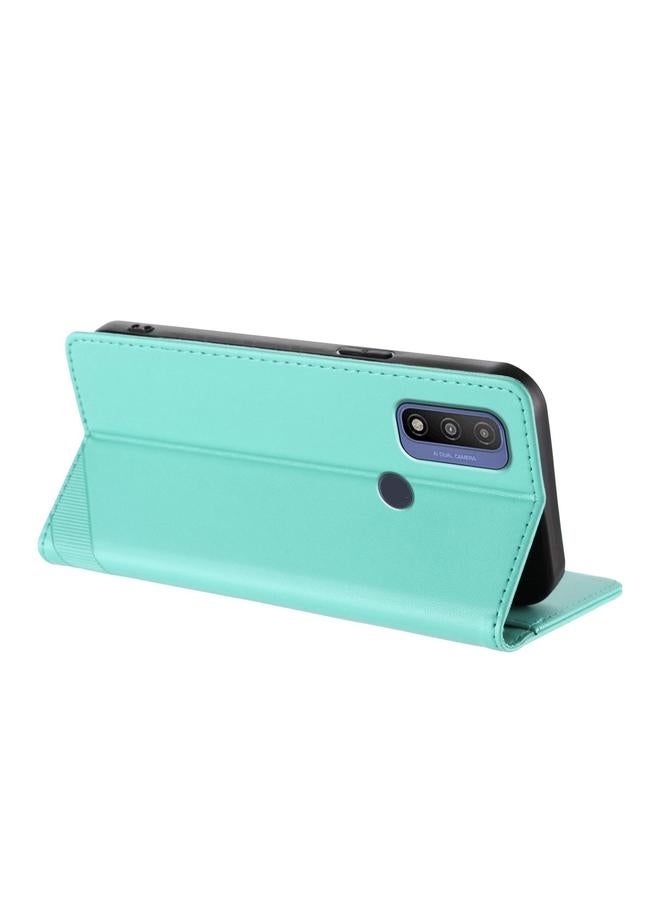 اس-توب جراب لهاتف Motorola Moto G Pure Embossed متعدد الوظائف مصنوع من الجلد بتصميم كلاسيكي - Image 3