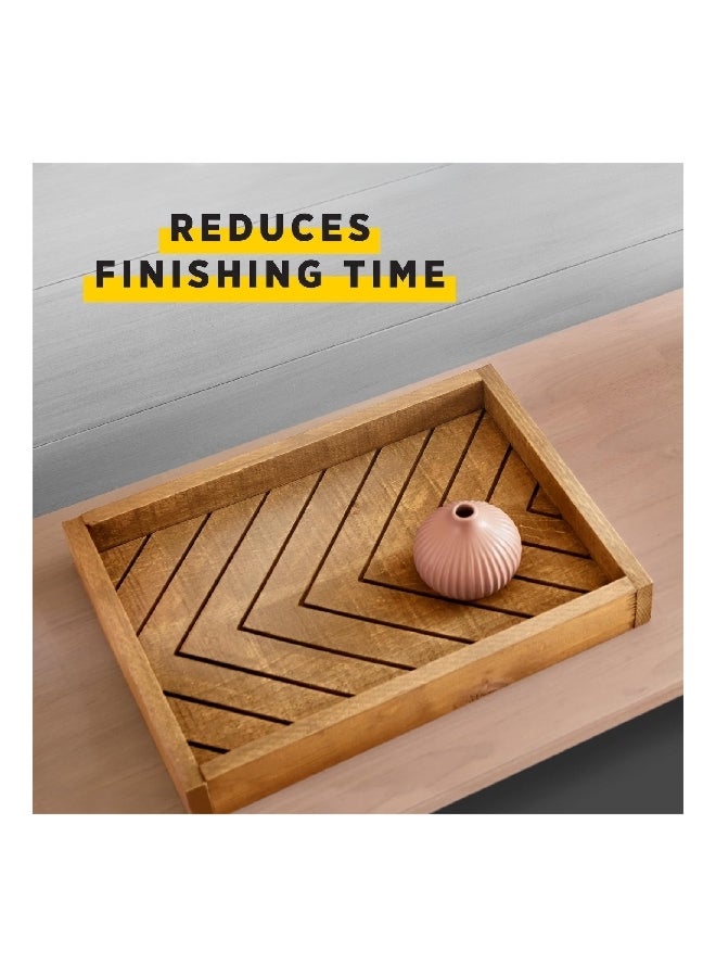 منواكس مينواكس بولي شيدز دهان وورنيش بخطوة واحدة صبغة خشب بولي يوريثين ساتان إسبريسو 1 كوارت، 613970444 - Image 5