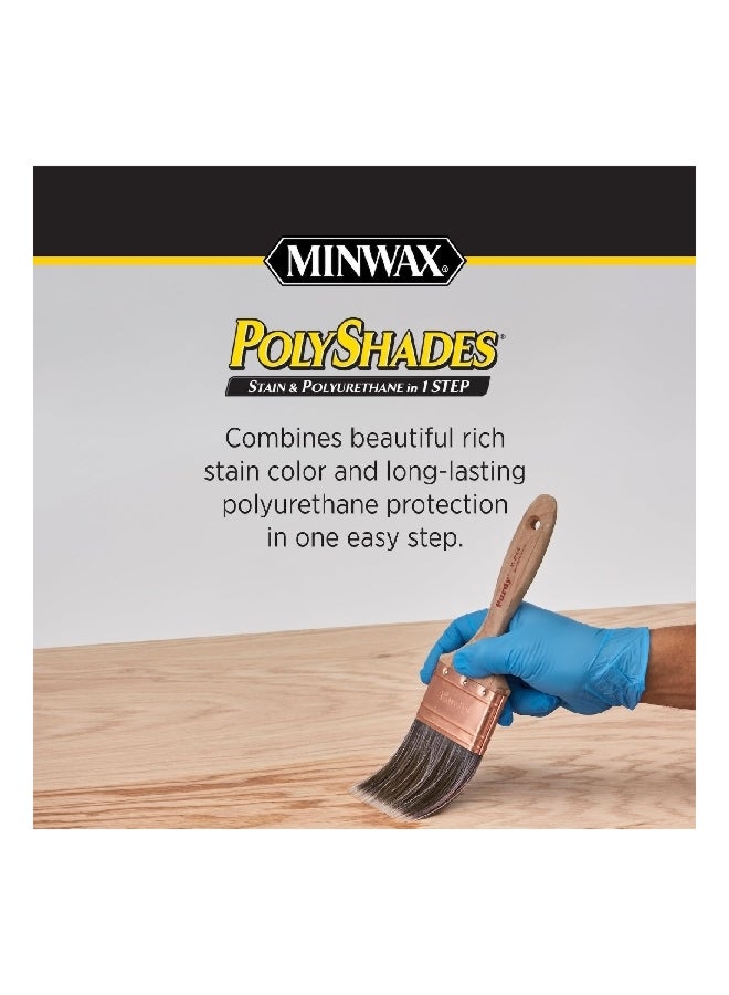 منواكس مينواكس بولي شيدز دهان وورنيش بخطوة واحدة صبغة خشب بولي يوريثين ساتان إسبريسو 1 كوارت، 613970444 - Image 3