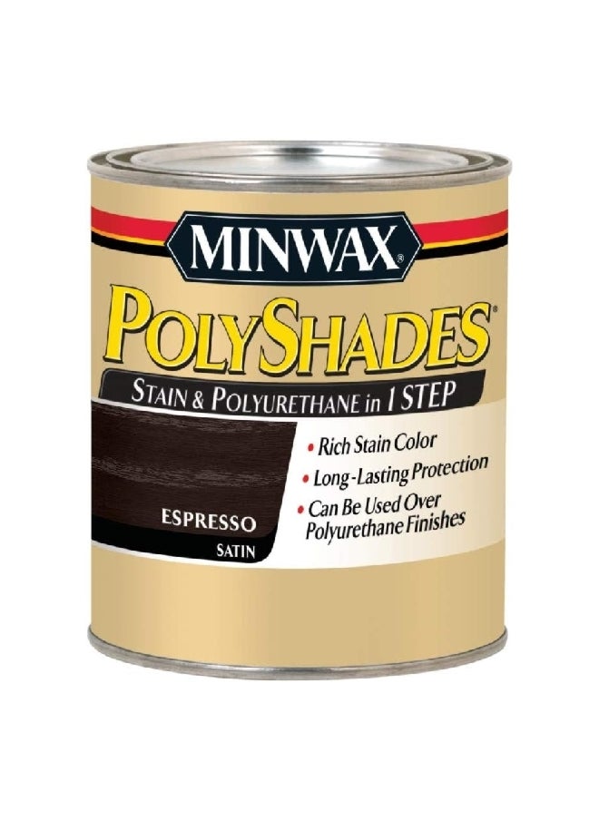 Polyshades One Step Wood Stain and Polyurethane Finish Satin Espresso 1qt 613970444 - pzsku/ZDD9922762289E933EF4AZ/45/_/1720523874/4dd71753-37fe-44f5-b3a1-ed001eb01c75