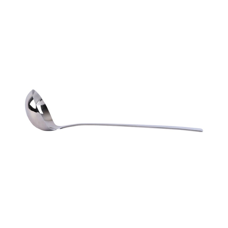 alsaifhome Stainless Steel Soup Ladle 18/10, Deep Bowl, Long Comfortable Handle, Smooth Easy-Clean Surface, Suitable for Daily Serving and Hospitality – Silver - Image 2