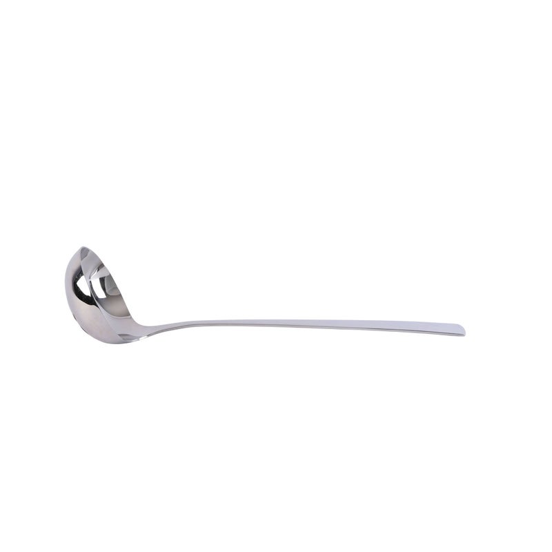 alsaifhome Stainless Steel Soup Ladle 18/10, Deep Bowl, Long Comfortable Handle, Smooth Easy-Clean Surface, Suitable for Daily Serving and Hospitality – Silver - Image 3