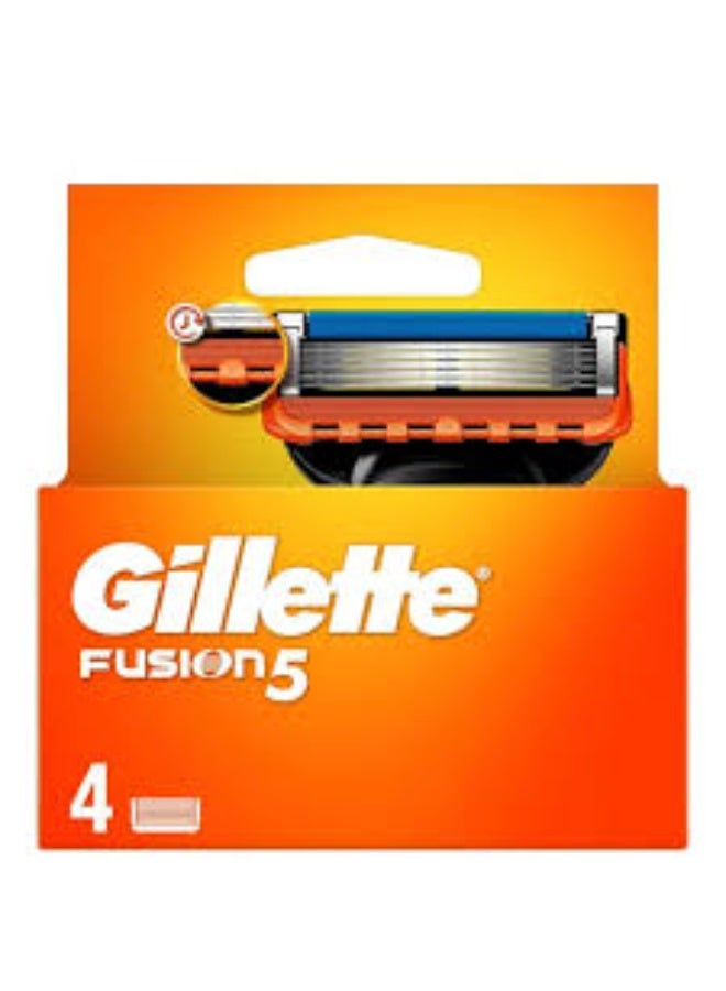 Gillette Fusion5 Power Blade Refills – Pack of 4 - Image 1