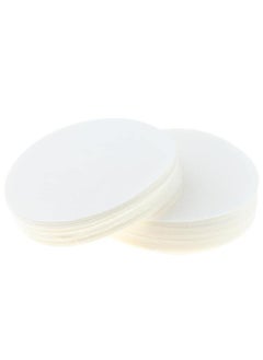 Spaceshoop Coffee Filters Disposable Round Paper Filter White for Home Office Use Pour Over and Drip Coffee Maker 100pcs  - Image 1